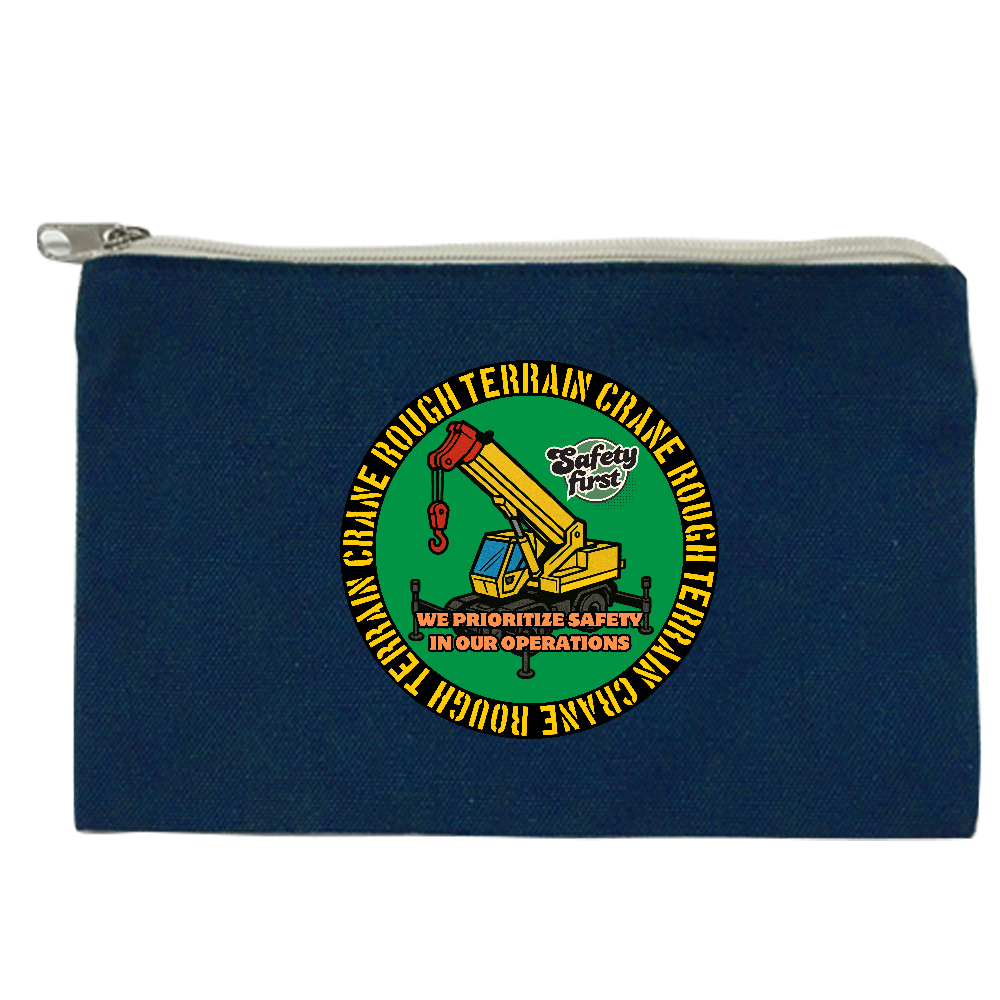 クレーンイラストポーチ