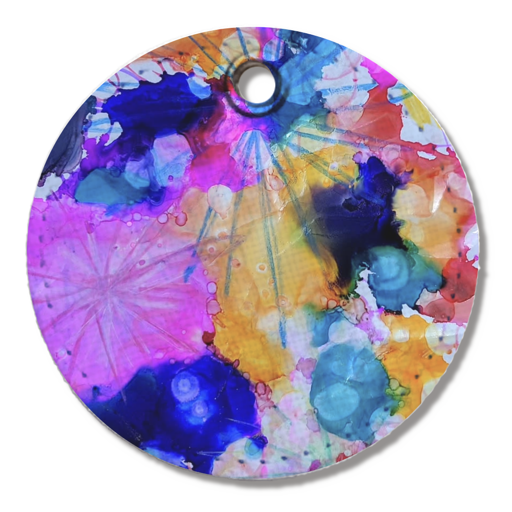 アルコールインクレザーキーホルダー20