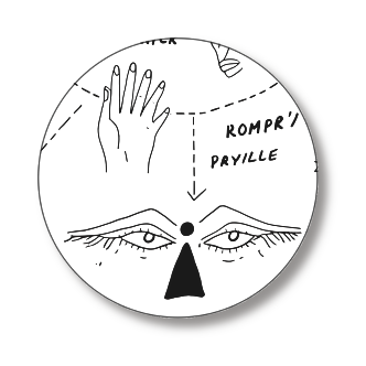 カオス X ★ オリジナル缶バッジ