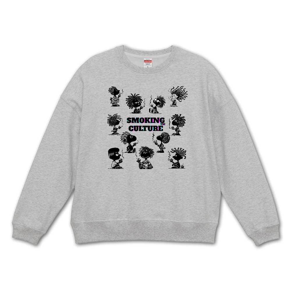 ジョイント キャラクター ビッグシルエットトレーナー アッシュ