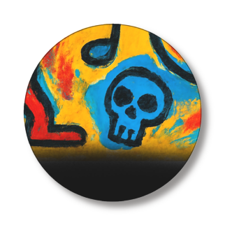 UMIYA ROCK CLUB × OGNIS 缶バッジ（テラス席プロジェクト支援）