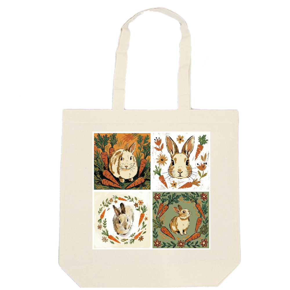 オリジナルトートバッグ（ウサギA）