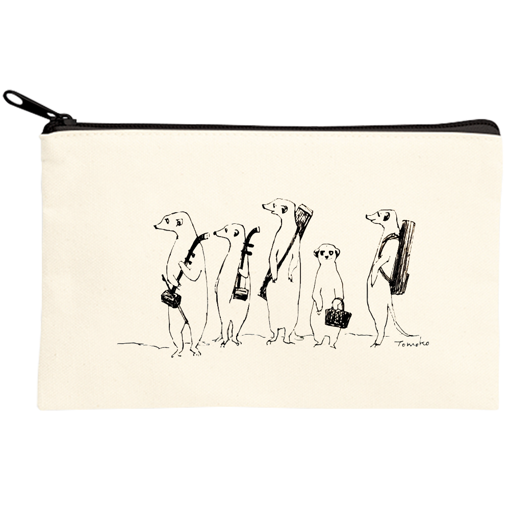 ポーチ　ミーアキャット