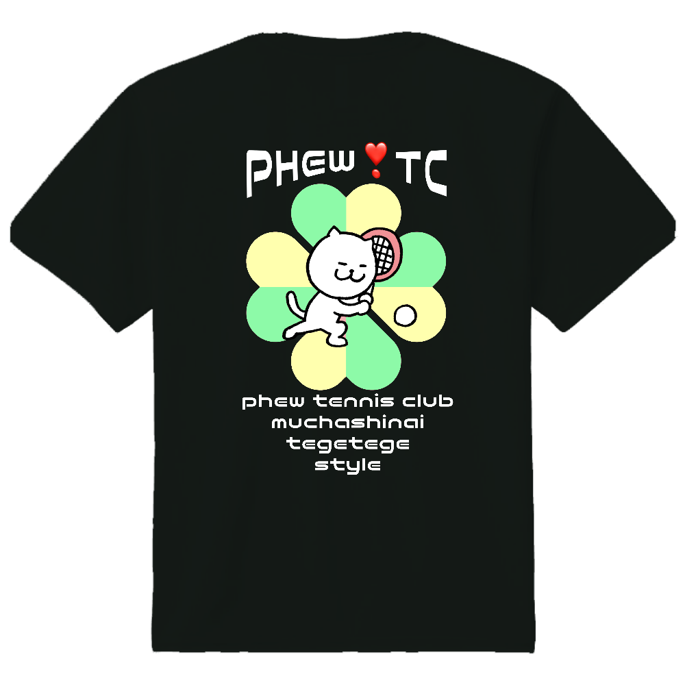 半袖ドライTシャツ phew tennis club