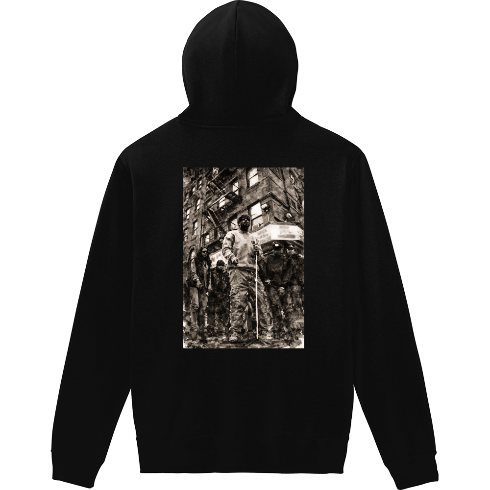 URBAN CROWD BACK PHOTO HOODIE