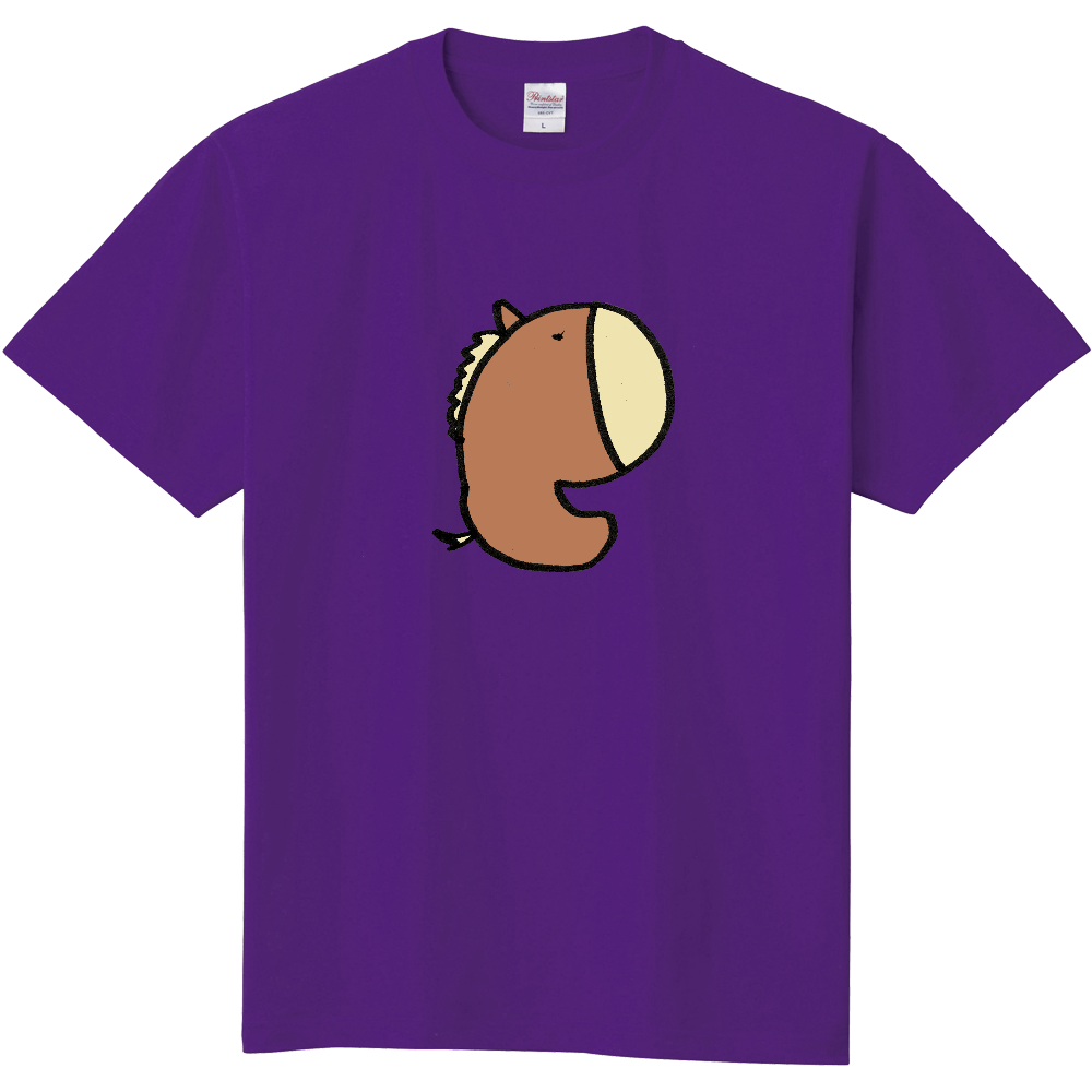 ちょこんと、うまさん