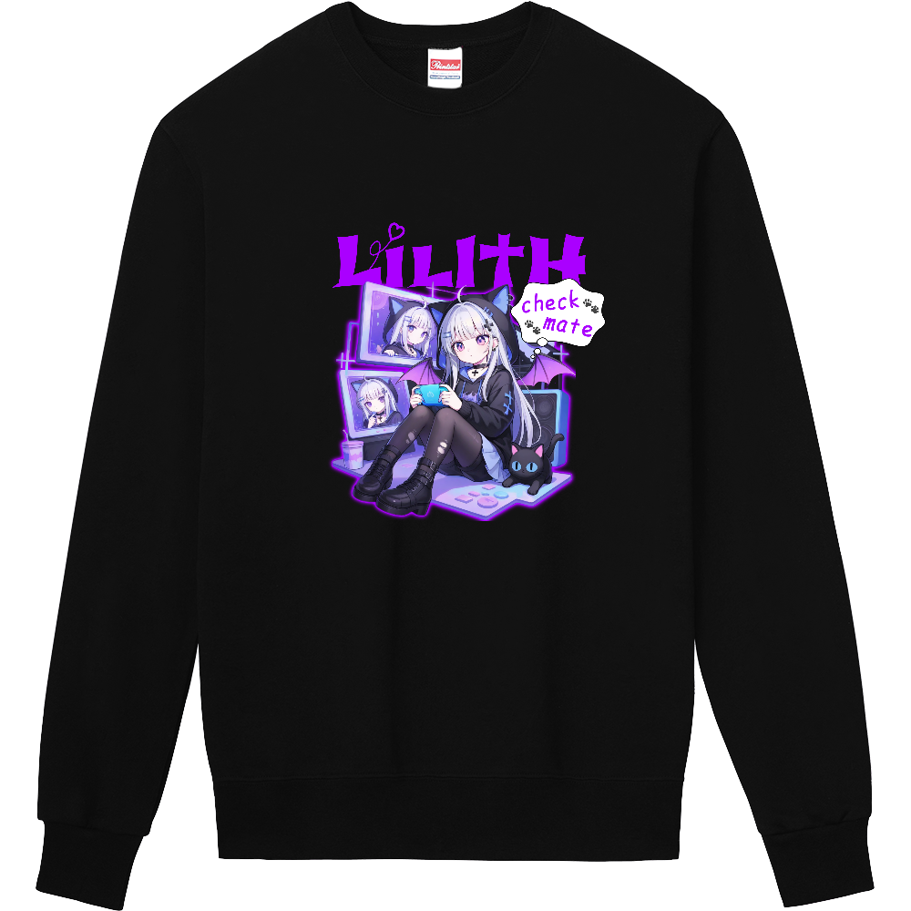 LilItH-リリス- チェックメイト　スウェット
