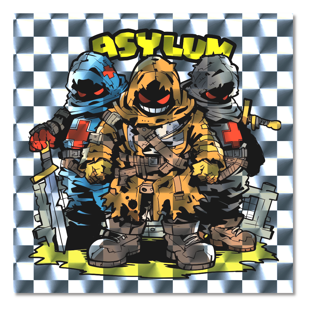 ASYLUMシール001