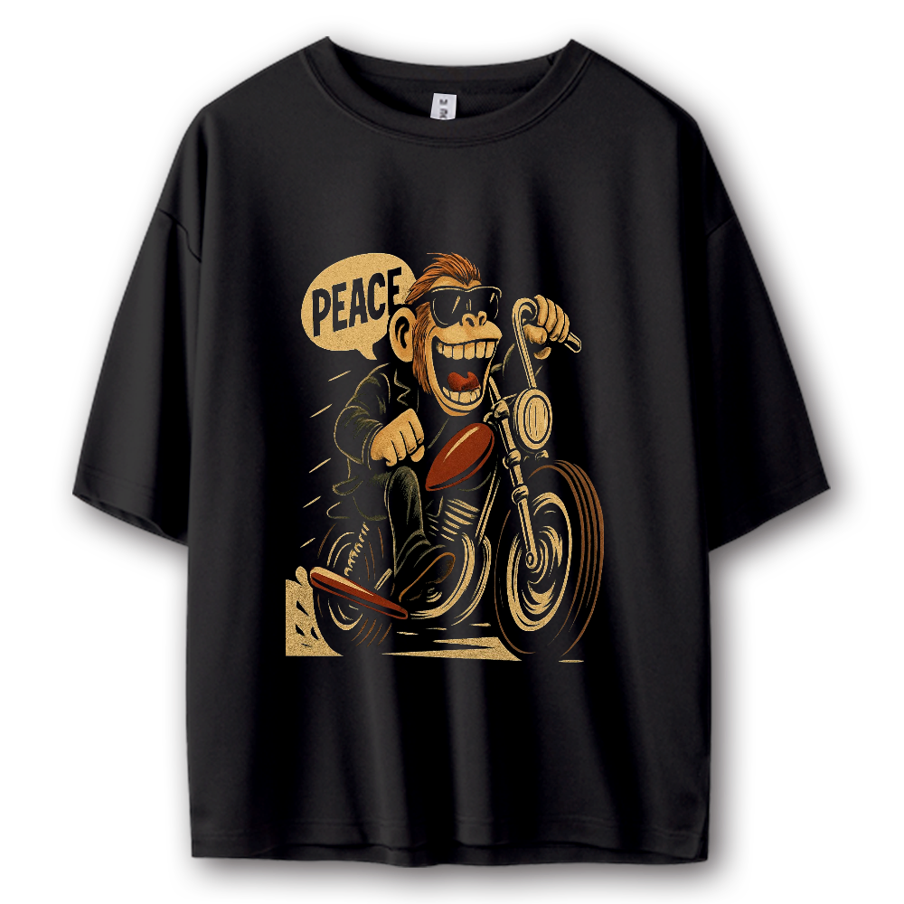 バイカーちんぱんTシャツ