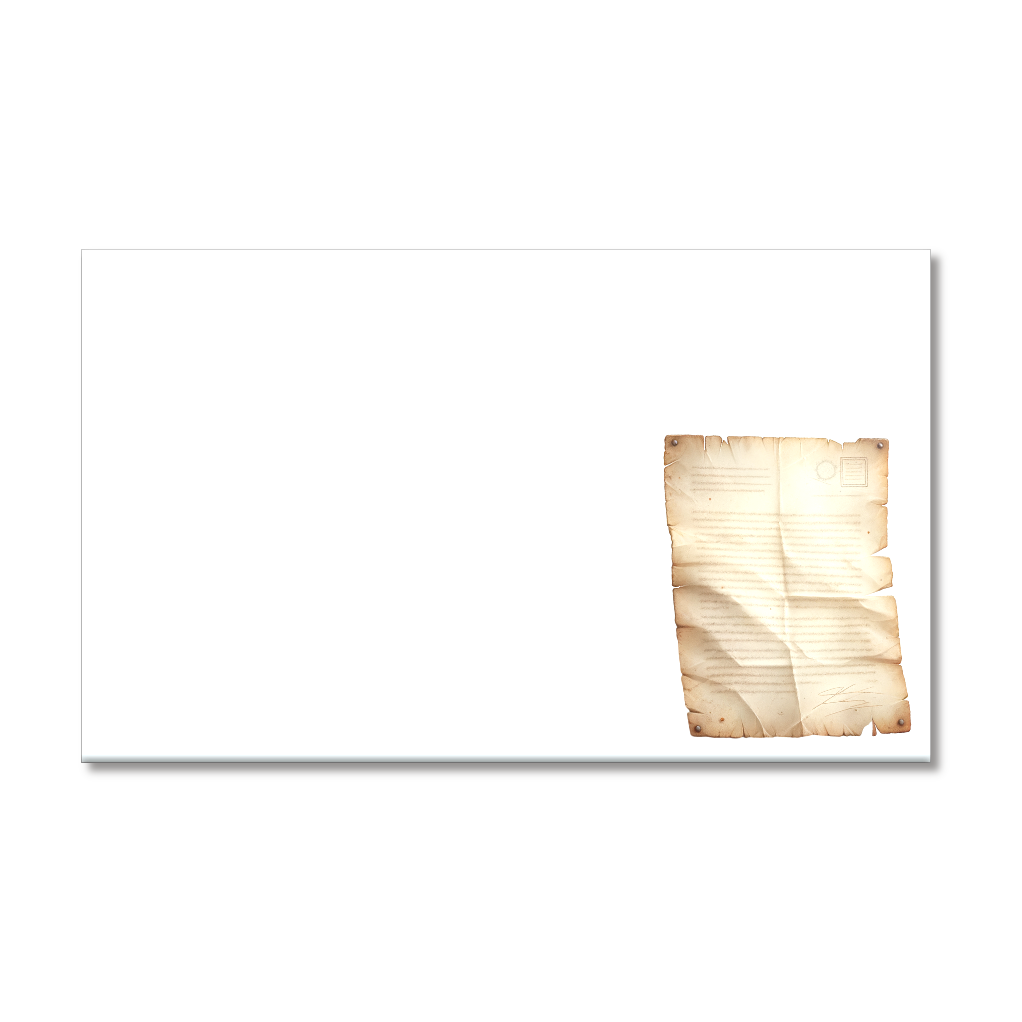 裏面が猫柄 探偵からの手紙 名刺 100枚セット