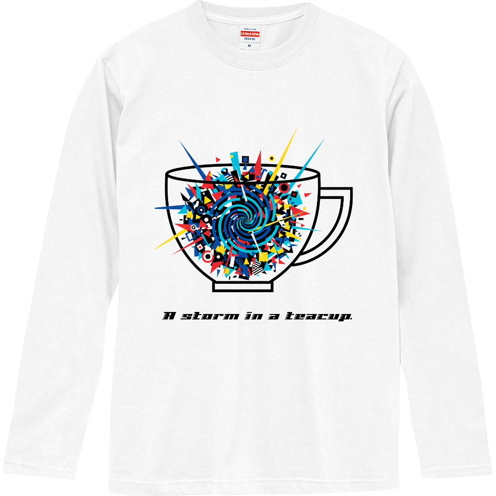 [ロングTシャツ] A storm in a teacup