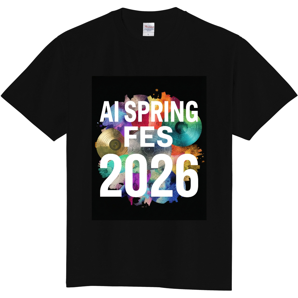 【公式】 AISpringFES2026プレミアム応援オリジナルTシャツ -Beats-