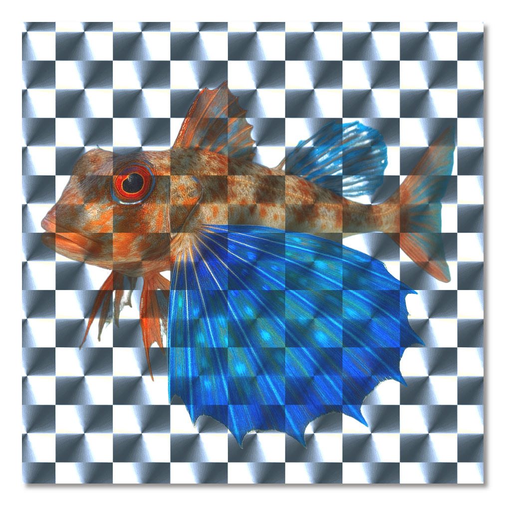 キホウボウキラキラシール　シルバー（10枚組）