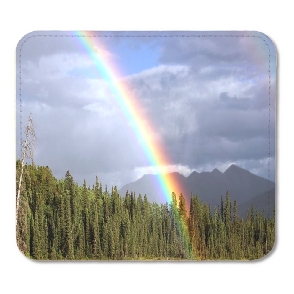 レザーマウスパッド（スクエア）（虹）