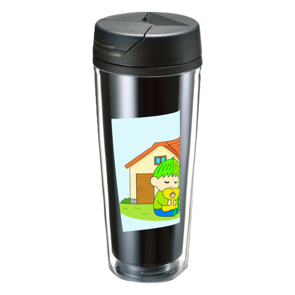 りーた＆カッパイラストタンブラー