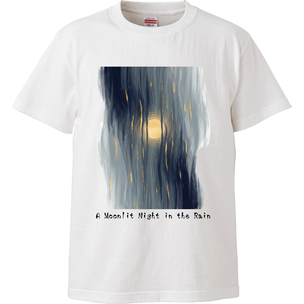 [Tシャツ] A Moonlit Night in the Rain