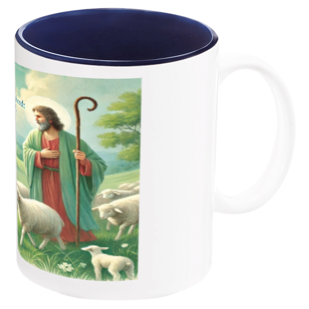 主は私の羊飼いマグカップ