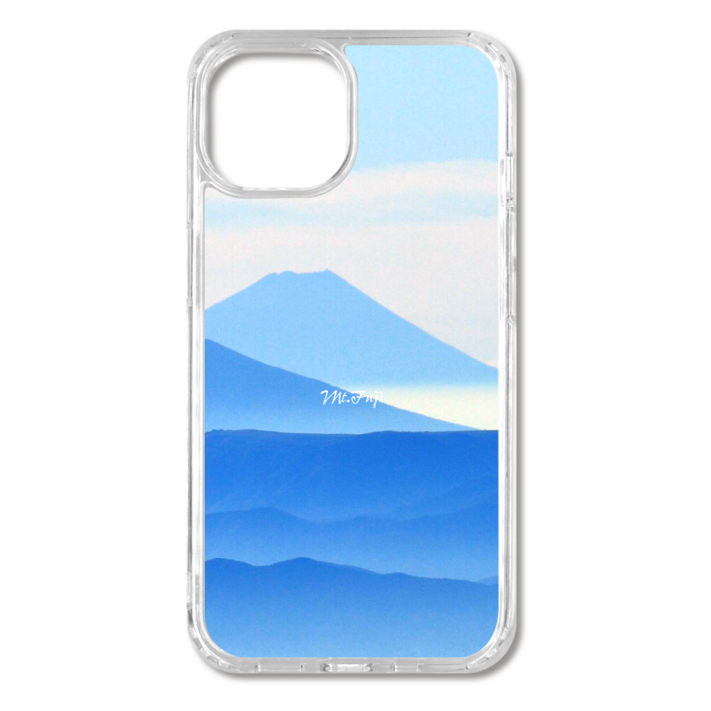 Mt.Fuji 青富士2 iPhone14 MagSafe対応 耐衝撃クリアケース