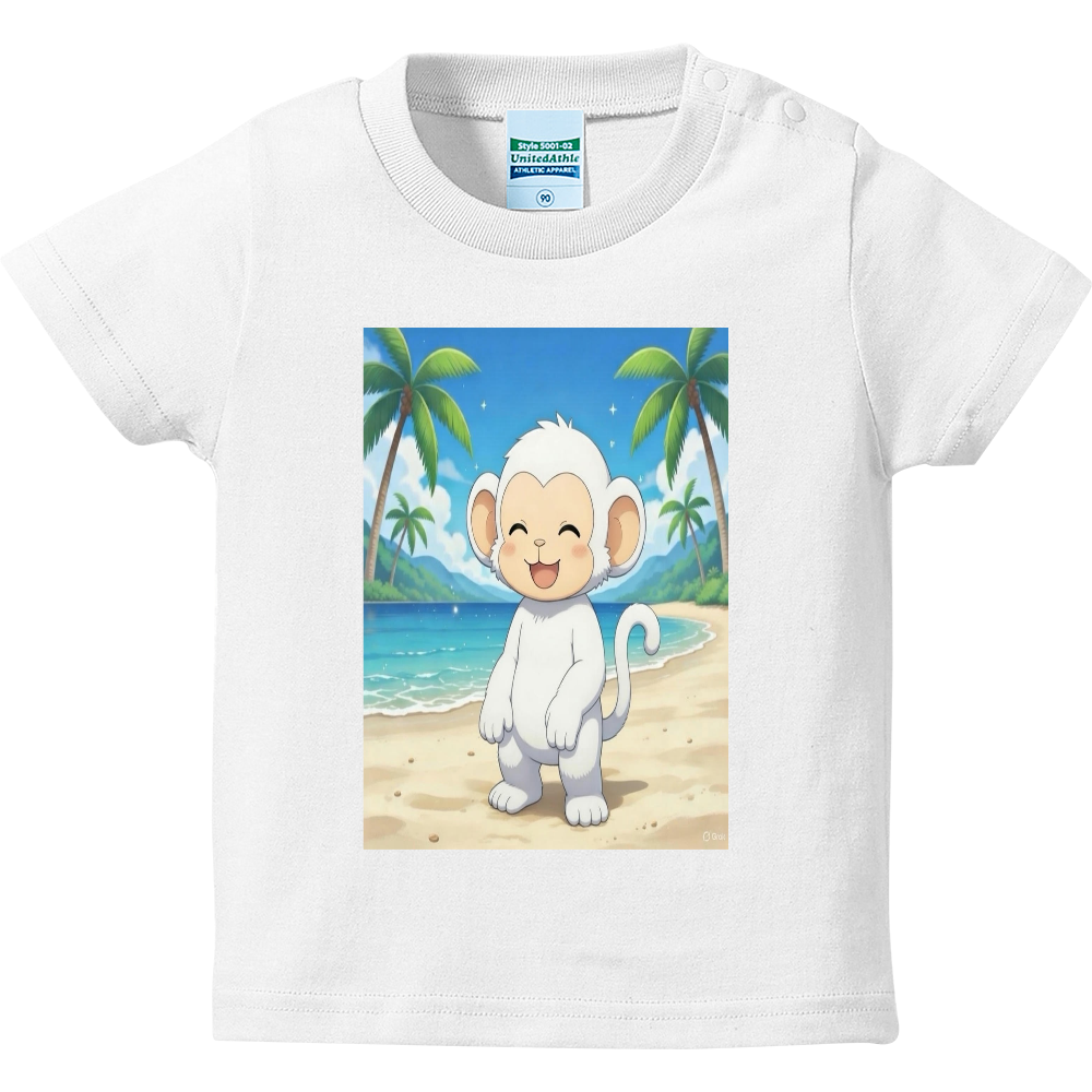 白いちんぱん ベビー用Tシャツ