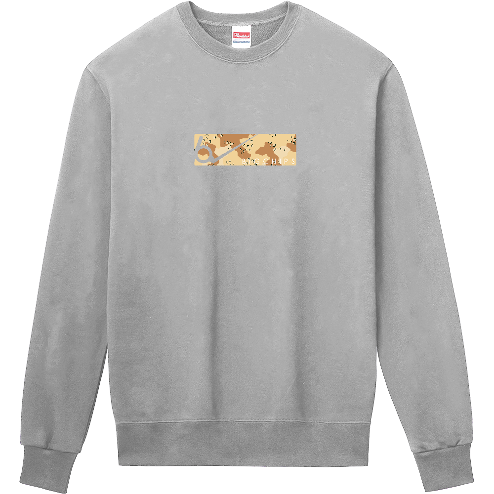 トレーナー BIGCHIPS023 BoxLogo001 BカモフラBox トレーナー色変更OK