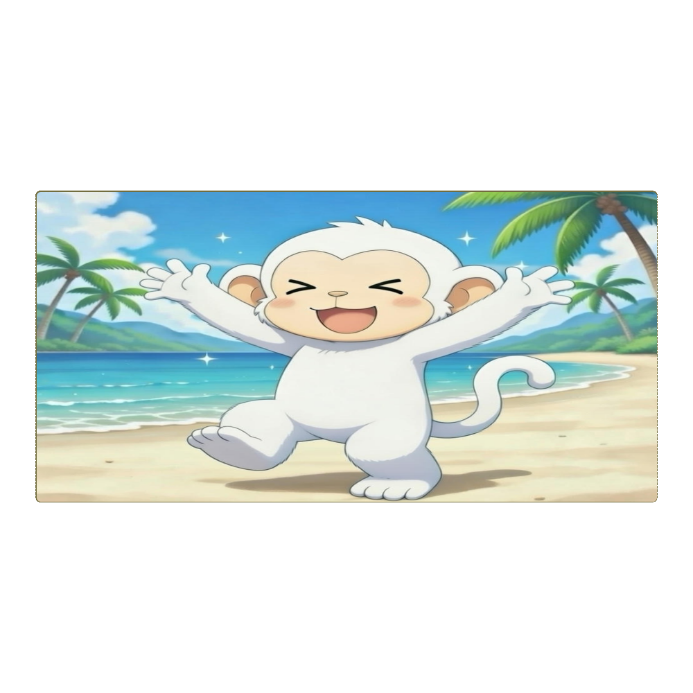 白ちんぱん バスタオル