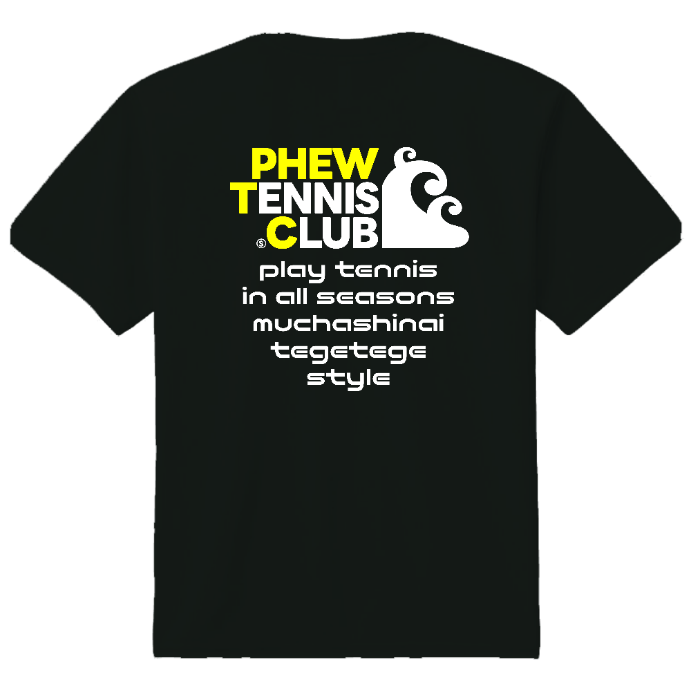 半袖ドライTシャツ phew tennis club