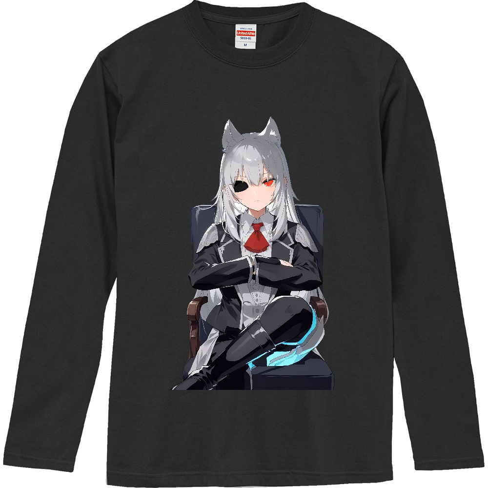 紅卯クロハム長袖Tシャツ