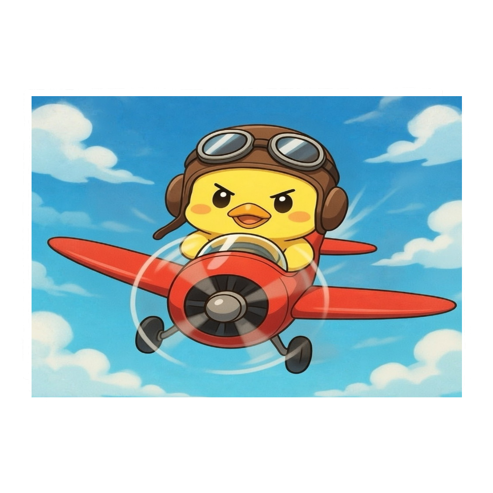 鳥さんダイブ もこもこブランケット