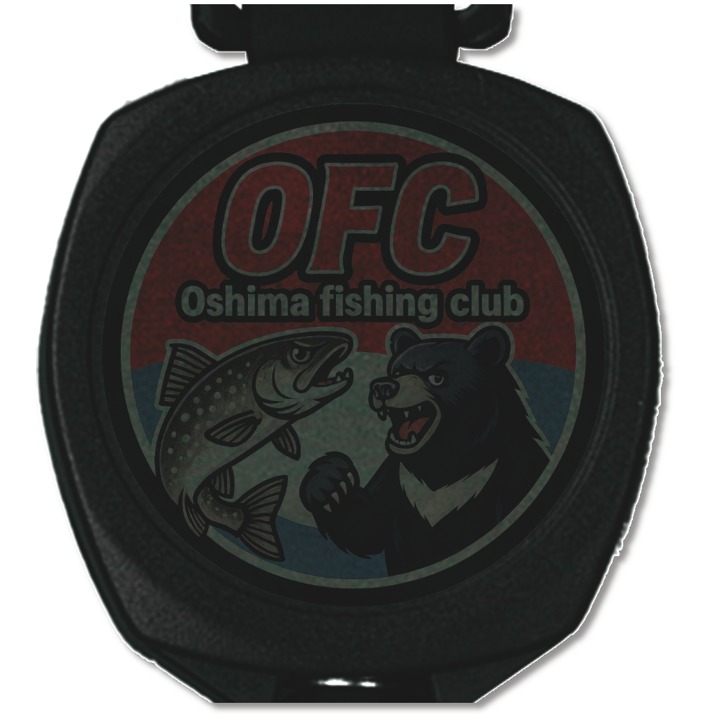 OFC カナビラ付リールキーホルダー