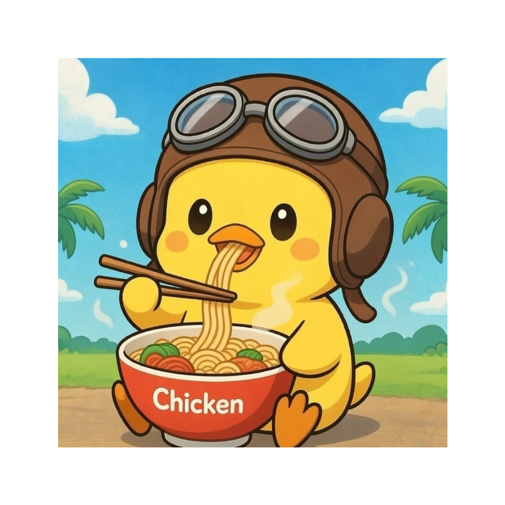 鳥さん ラーメン ハンカチタオル