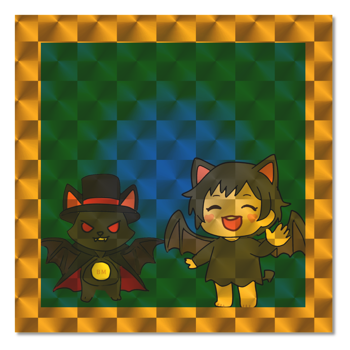 キラキラステッカー