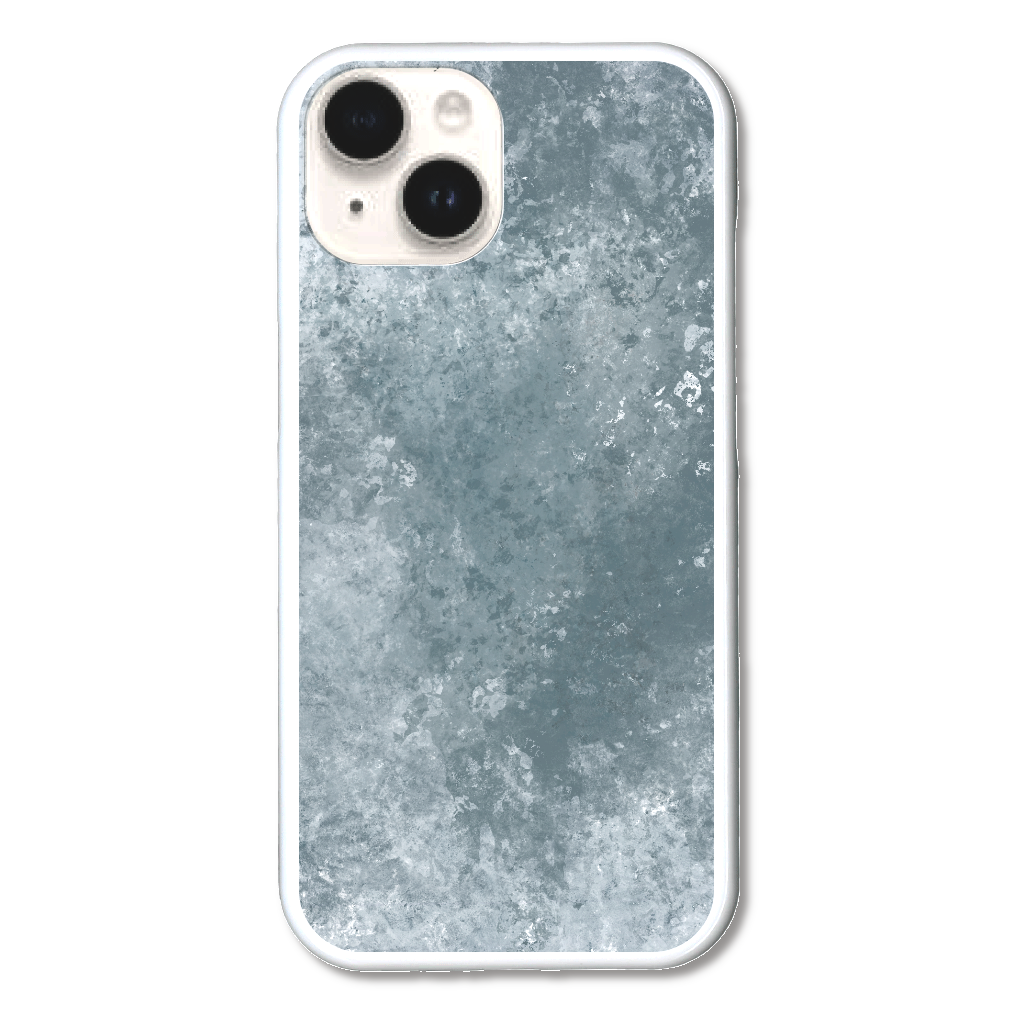 グランジ風(アッシュブルー)