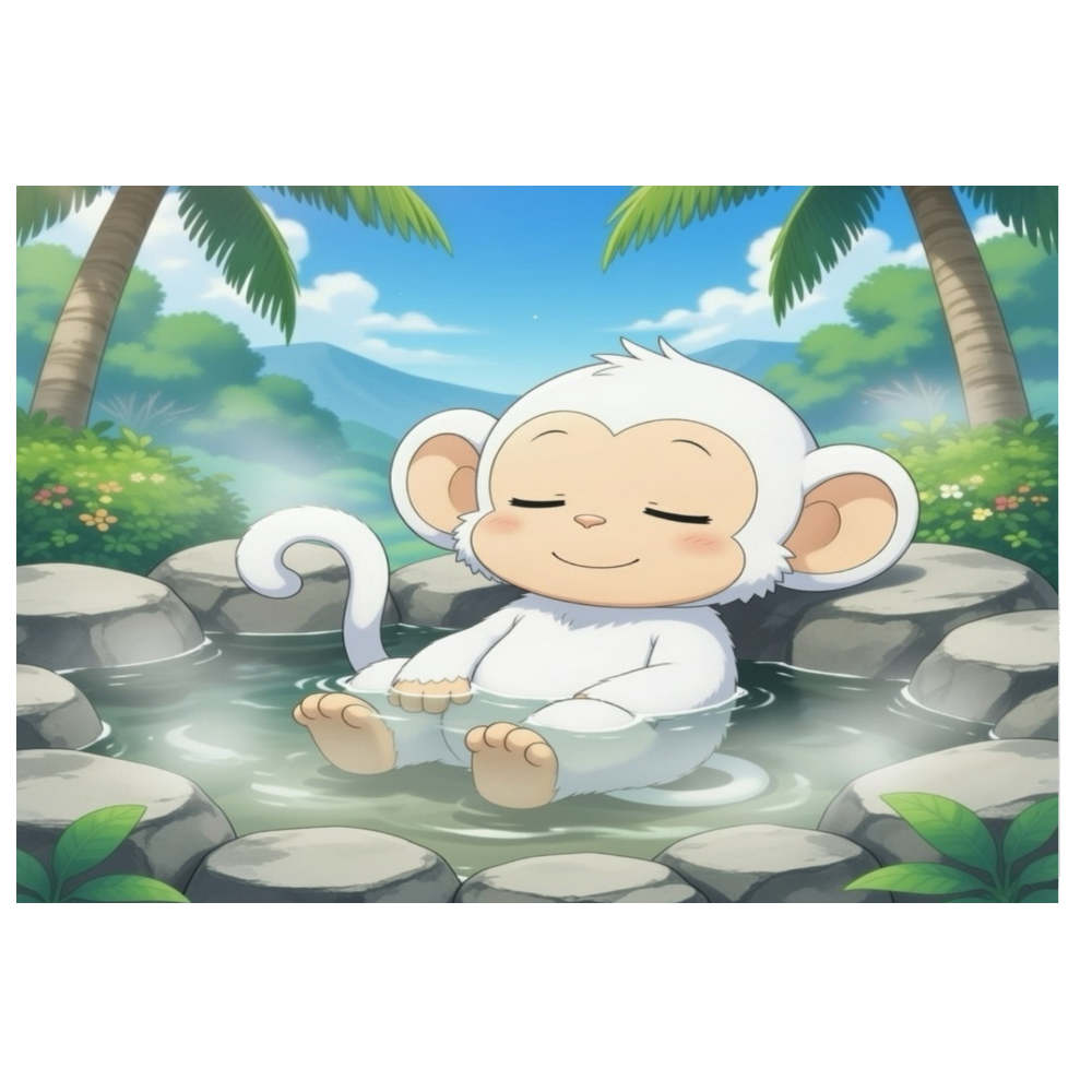 白ちんぱん 温泉 バスマット