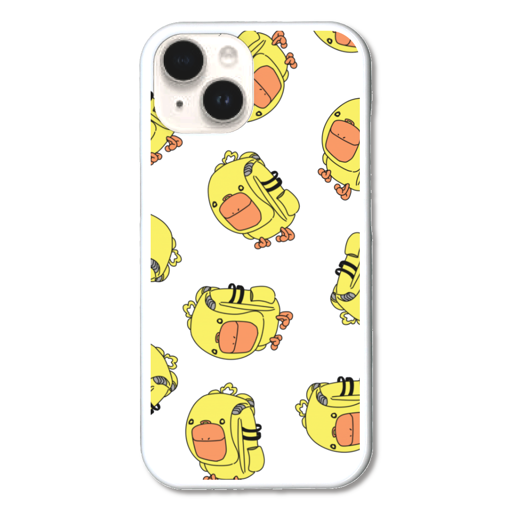 アヒリュックの群れ iPhone15 スマホケース