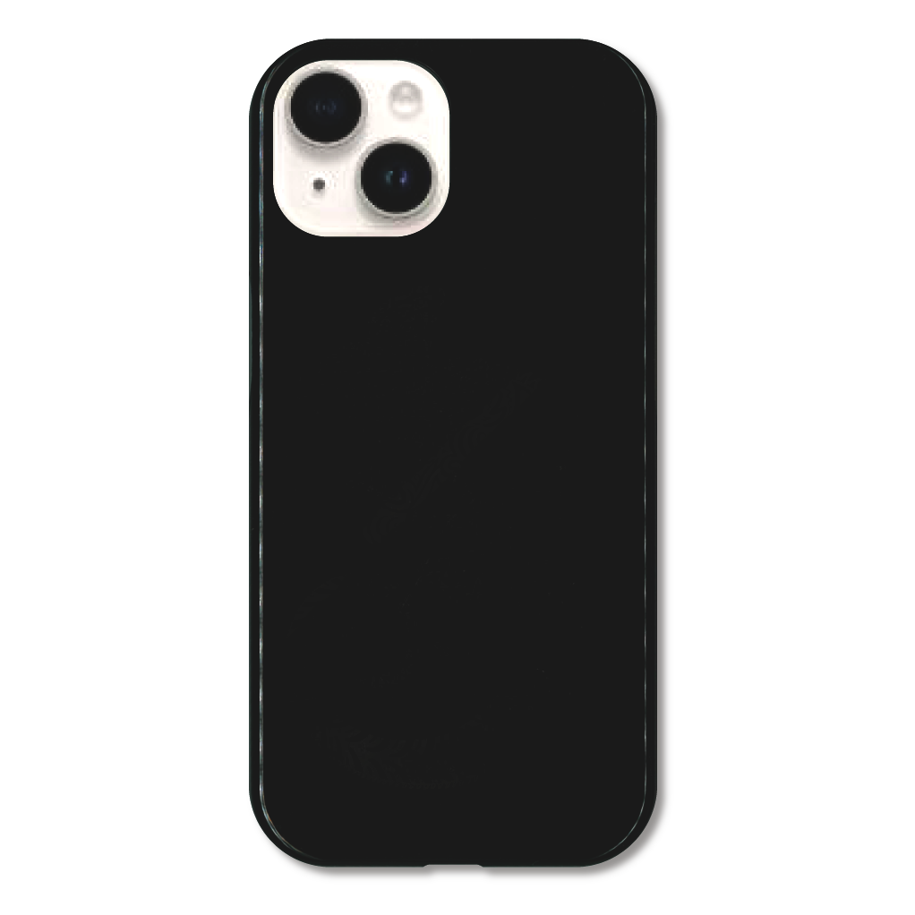 カメレオン（ホワイトグレー）iPhone15ハードケース