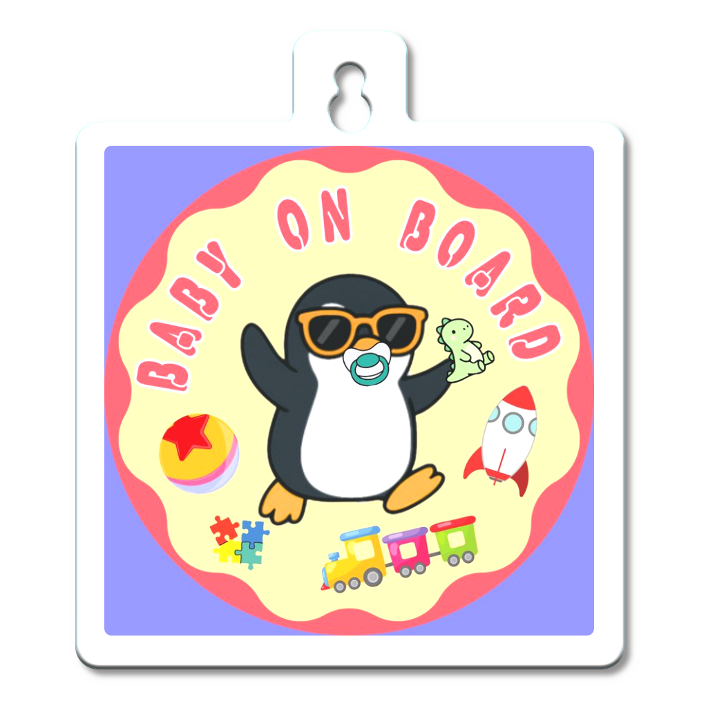 カーステッカー/ BABY ON BOARD