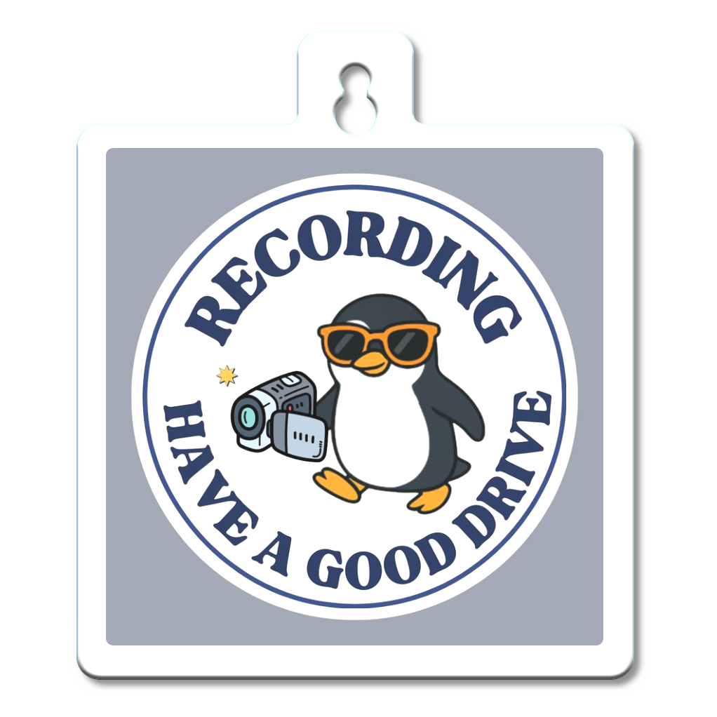 カーステッカー/ドライブレコーダー搭載デザイン