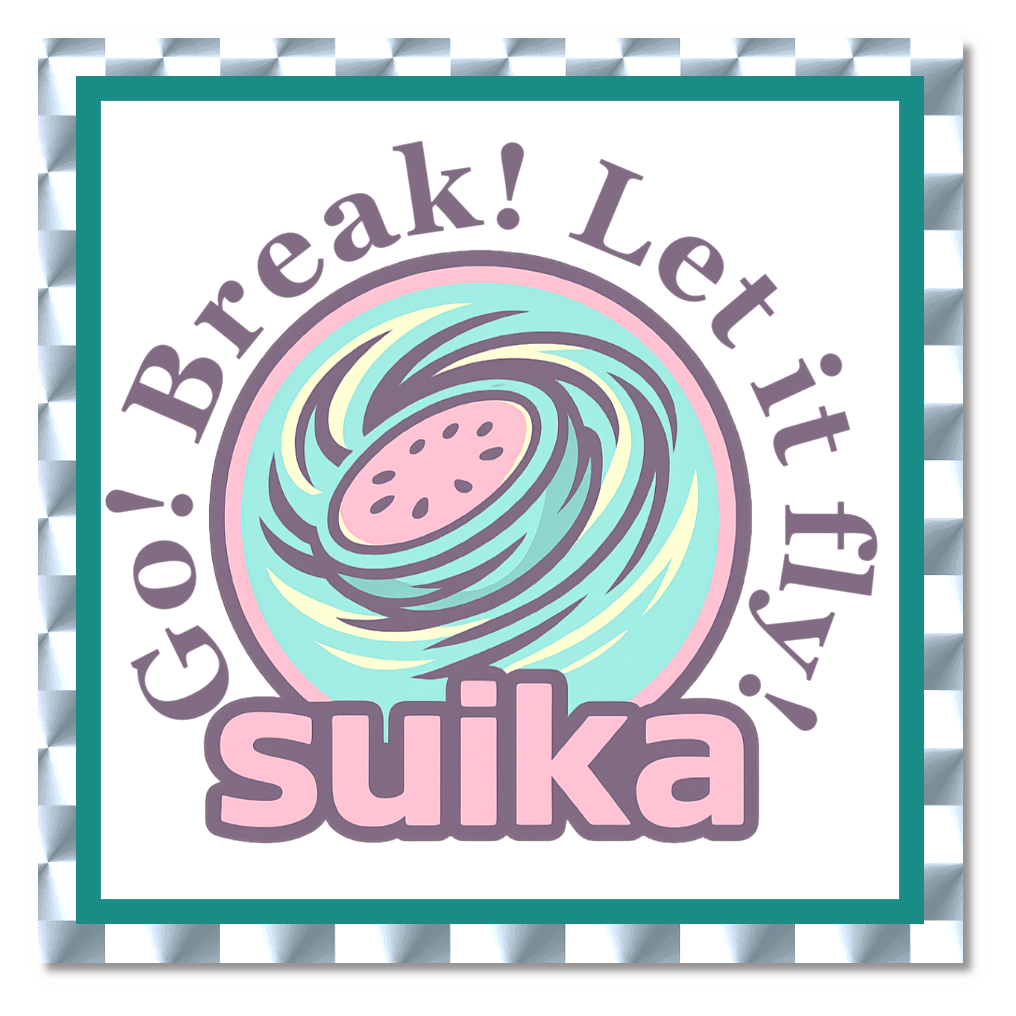 『suika』ステッカー