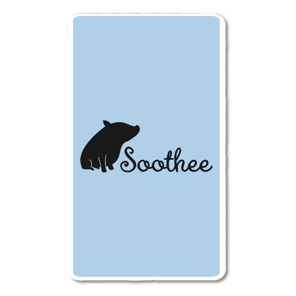 【スージー】モバイルバッテリー　青