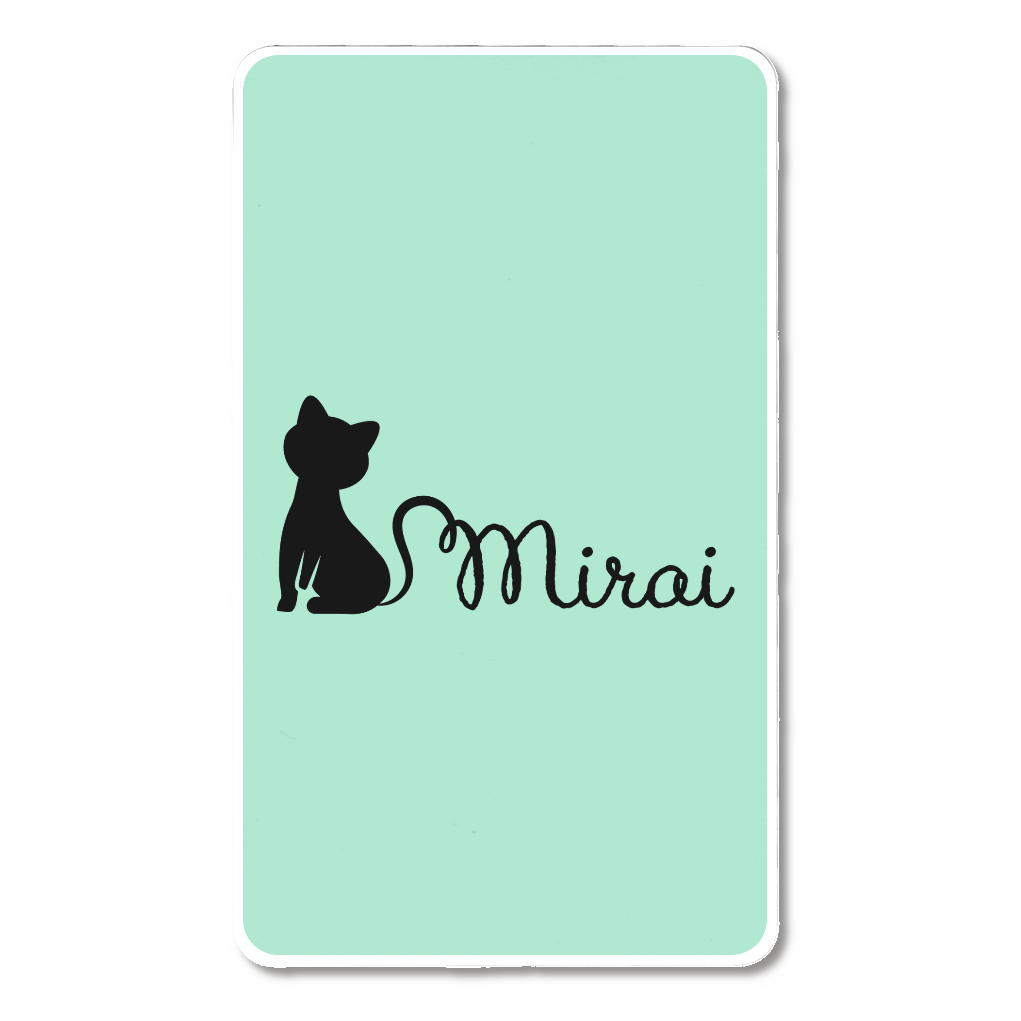 【未来】モバイルバッテリー　緑