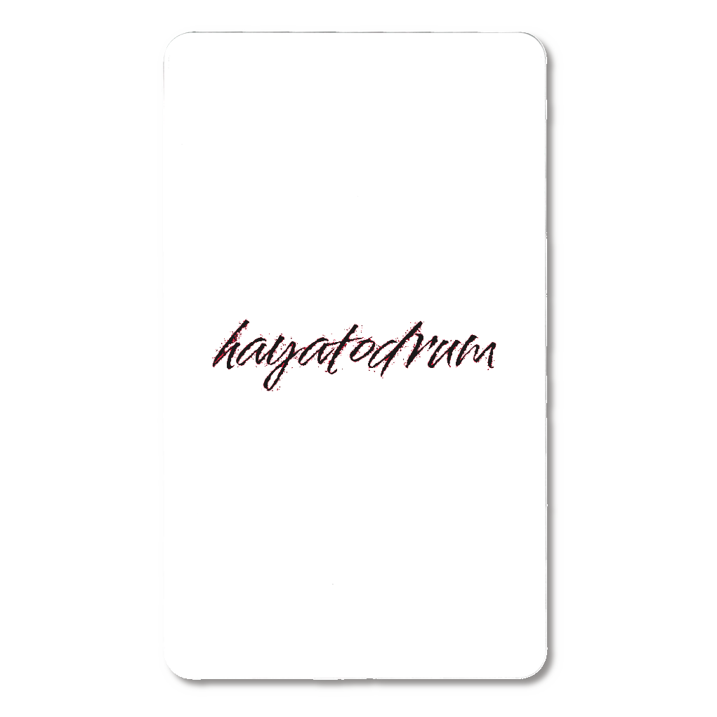 hayatodrum 2026ロゴ刻印 モバイルバッテリー