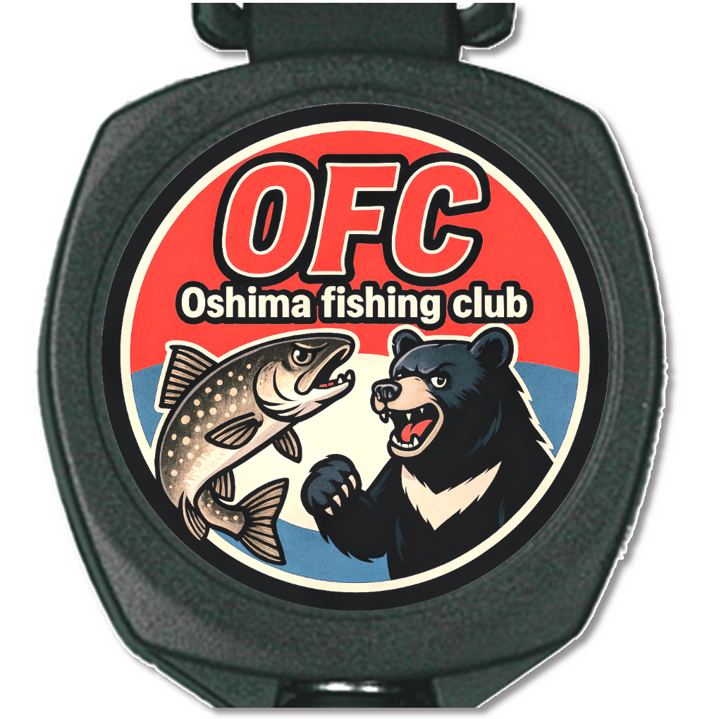 OFC カナビラ付リールキーホルダー