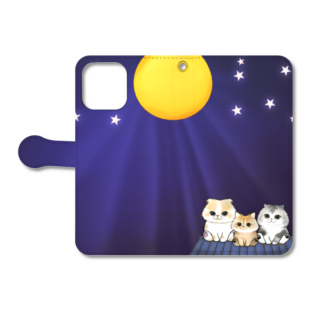 レオくん大福くんあんこちゃんスマホケース