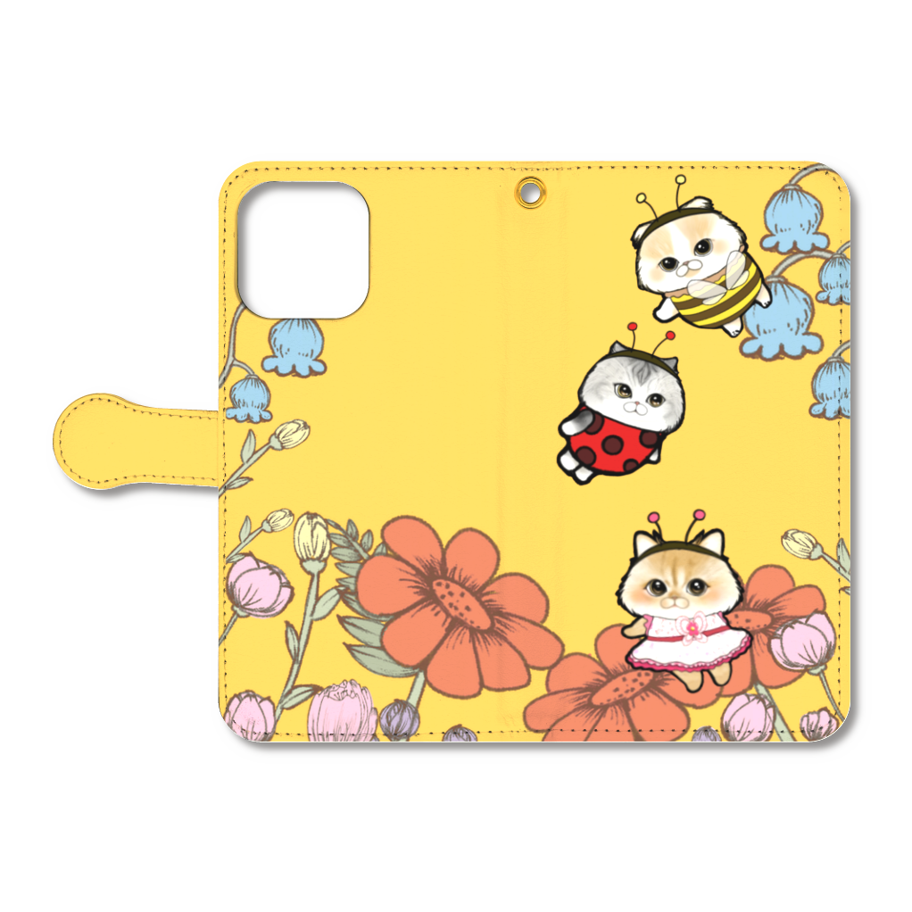 レオくん大福くんあんこちゃんスマホケース