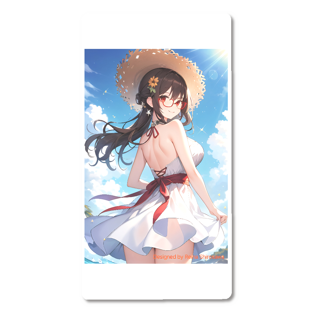 Mバッテリー レイナ 麦わら帽子とワンピース♪