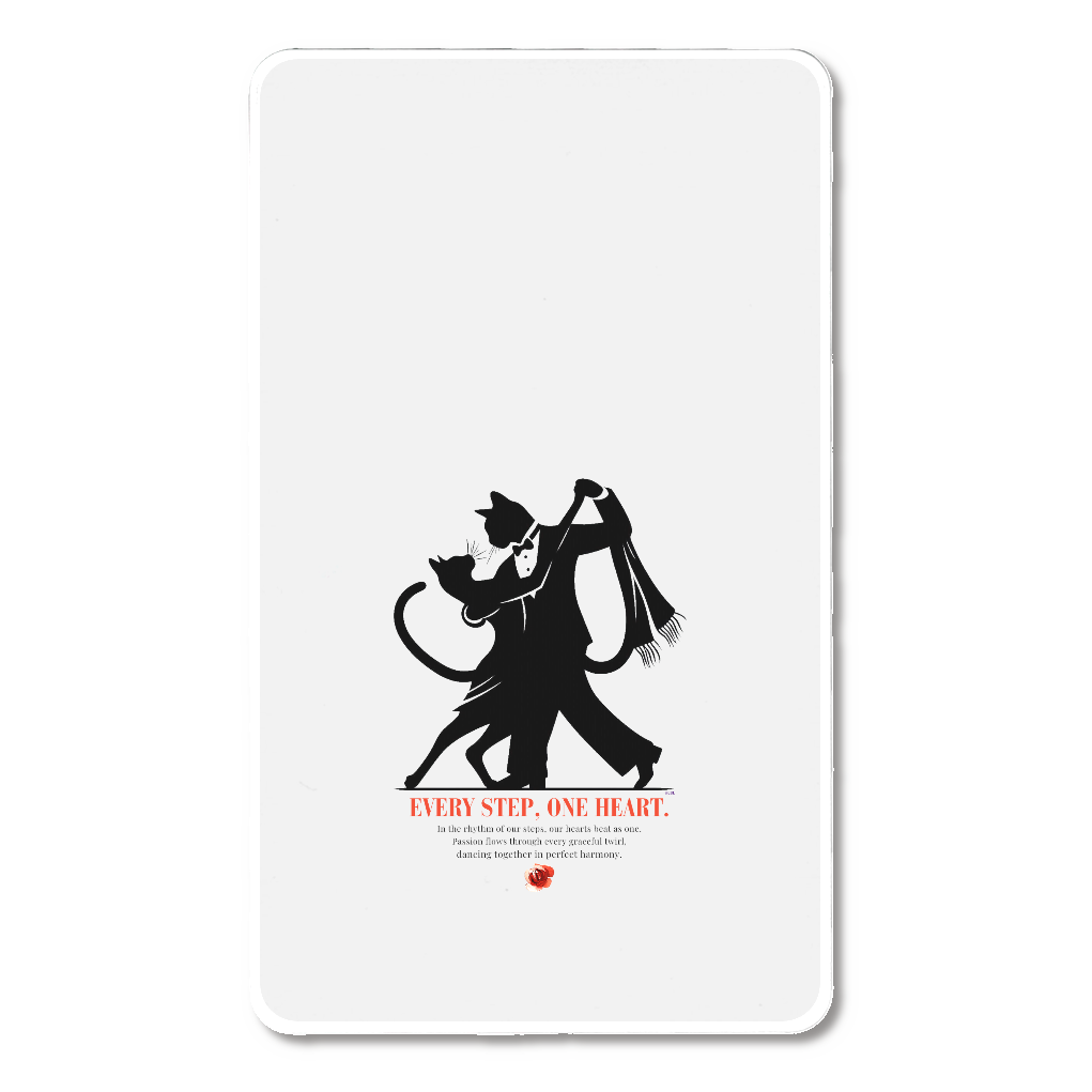 タンゴを踊る猫【急速充電モバイルバッテリー5000mAh】