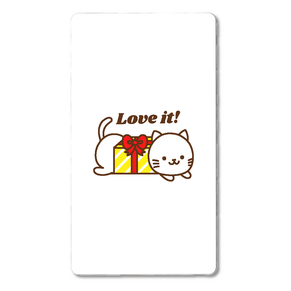 箱が好きな猫②【モバイルチャージャー4000フラット】