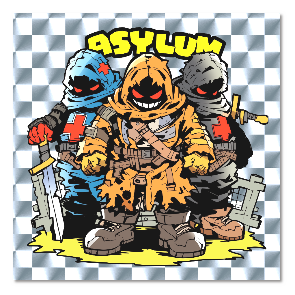 ASYLUMシール001