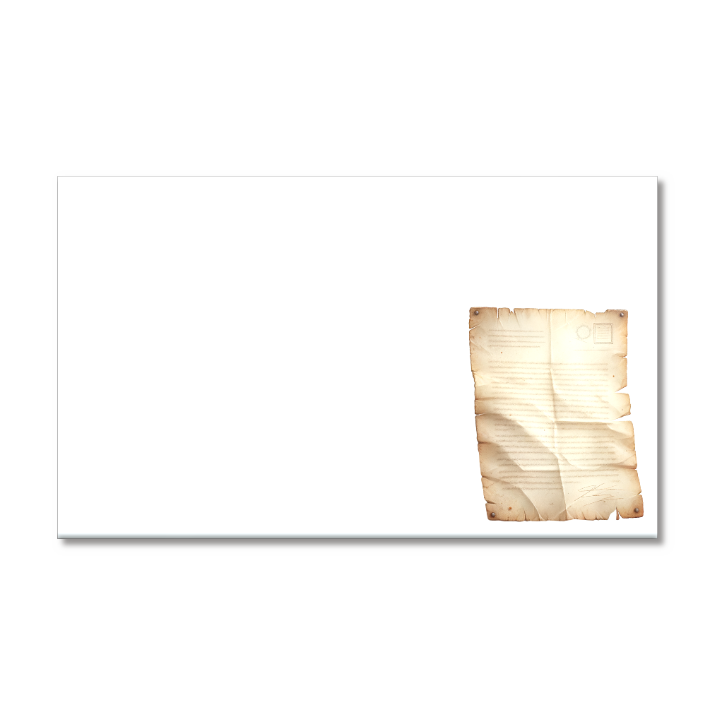 裏面が猫柄　探偵からの手紙　名刺　100枚セット