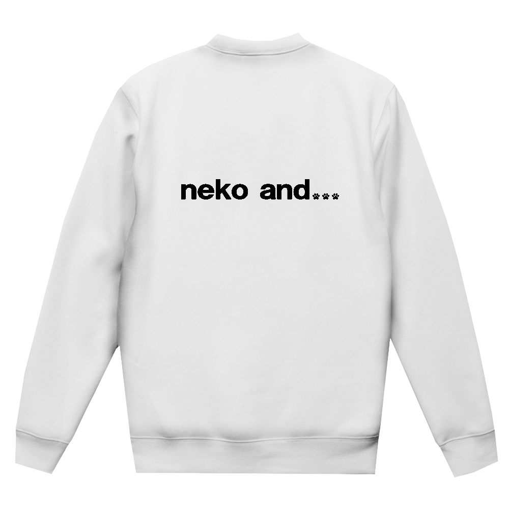  ネコ　アンド　スウェット　（シンプル・肉球バージョン）